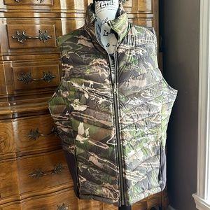 under Armour extreme reversible vest camo /brown reversible